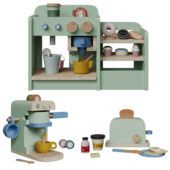little dutch wooden toy set
