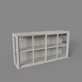 small double cabinet, art. 610, 1400x725nx310, beige