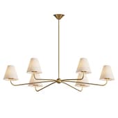 West Elm Simone 6 Light Chandelier