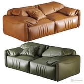 86.61 Genuine Leather Modular Sofa cushion couch