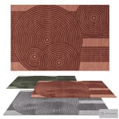 Modern design rug zen perla by sitap