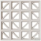 Modular Wall 10 Traverse White by Tesselle