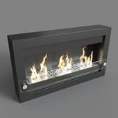 Bio fireplace Iceland Black