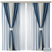 Murtains 9 / Curtains with tulle