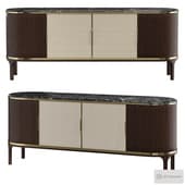 Joyce brown viennese cane sideboard