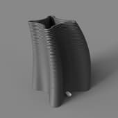 cometa graphite vase