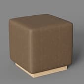 pouf in design style