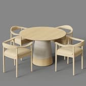 volan fabric+hug dining group from mano factory 1