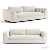 Cambria Boucle Sofa 96