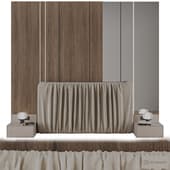 headboard / decorative panel for bedroom