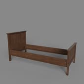 bed 90 high (without a mattress grid 90x200), 385bp+l+bj, 1020x1000h2120