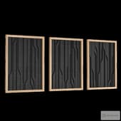 Geometric panel Wood 1 -55