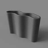 vase chayka graphite