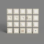 werkel sockets and switches (ivory)