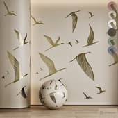 golden birds wallpaper | golden birds wallpaper