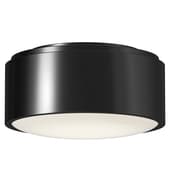 Neal Small Flush Mount 10 Matte Black