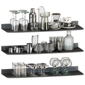 a set of dishes for the kitchen