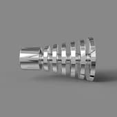 80294516 MITTE Handpiece Set 'Cone Scan' , D16 mm, 2 pcs , steel