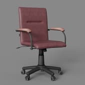 office chair samba, eco-leather