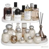 cosmetic and perfume set/ set of cosmetics and perfumes