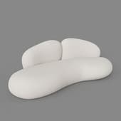 dune straight sofa (2460 mm)