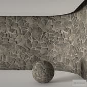 Field Stone 06 | PBR | 4K | PNG | Seamless