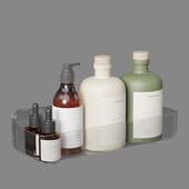 bathroom and kitchen organizer hanging keep in, 32x11x8.5 cm smart solutions