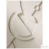 decorative panel 3d art relief 04