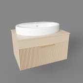 cabinet with sink enfida 70 beige