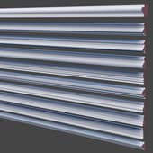 set of decorative wall moldings 180-189