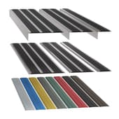 anti-slip pads on the steps