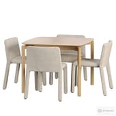Loria stul Indara table Dining set by Kavehome