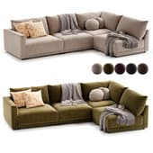 Soft Spot 4 Piece Modular Sectional Right