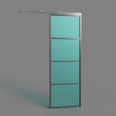 suspended door system
