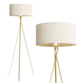 Mid Century Tripod Floor Lamp