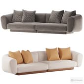 Caracole Seta 2 Piece Sofa