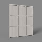 screen, art. 383, (30x500)x1850nx40, beige