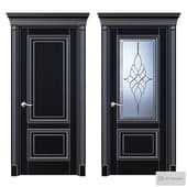 Beloravud ART2 Wenge Door (Silver Patina)