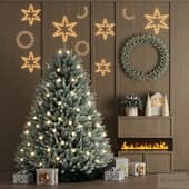 christmas tree with decoration