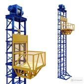 mast freight elevator